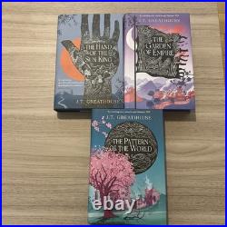 SIGNED LIMITED SET 93 Pact & Pattern Trilogy Sprayed Edges J. T. Greathouse