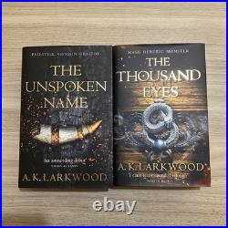 SIGNED Larkwood Serpent Gates Duology LOW #9/250 Sprayed Edges Fantasy Set