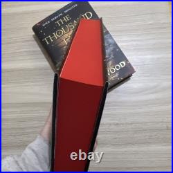 SIGNED Larkwood Serpent Gates Duology LOW #9/250 Sprayed Edges Fantasy Set