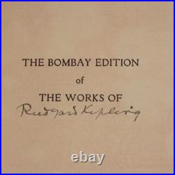 SIGNED/Ltd 1050 Rudyard Kipling, Bombay (1913-27) 26 Volume Set inc Jungle Book