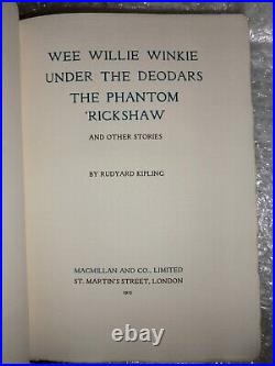SIGNED/Ltd 1050 Rudyard Kipling, Bombay (1913-27) 26 Volume Set inc Jungle Book