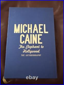 SIGNED Michael Caine Limited Edition Book The Elephant To Hollywood #325/1000