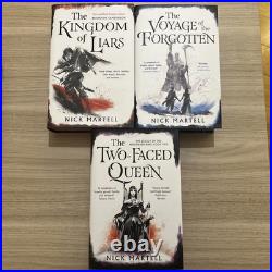 SIGNED Nick Martell LOW #4/250 Kingdom of Liars Trilogy Lined Sprayed Edges