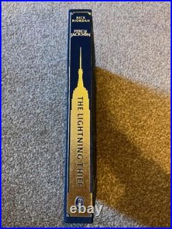 SIGNED Percy Jackson The Lightning Thief (Deluxe Collectors Edition) NEW