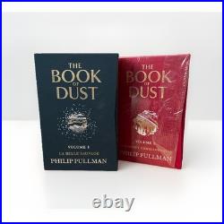 SIGNED Philip Pullman Book of Dust 1 & 2 La Belle Sauvage/Secret Commonwealth