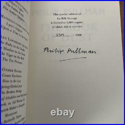 SIGNED Philip Pullman Book of Dust 1 & 2 La Belle Sauvage/Secret Commonwealth