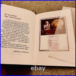 SIGNED RARE RAY BRADBURY How I Wrote My Book (Limited Edition)