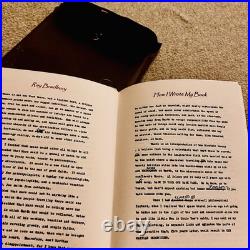 SIGNED RARE RAY BRADBURY How I Wrote My Book (Limited Edition)