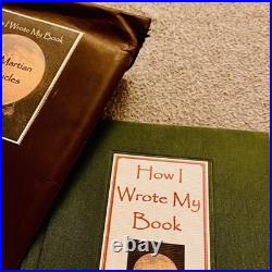 SIGNED RARE RAY BRADBURY How I Wrote My Book (Limited Edition)