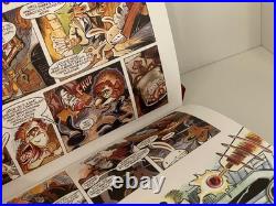 SIGNED & RARE Sam & Max Surfin' The Highway Anniversary Hardcover, Steve Purcell