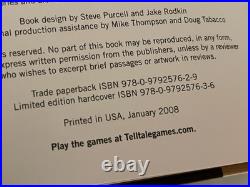 SIGNED & RARE Sam & Max Surfin' The Highway Anniversary Hardcover, Steve Purcell