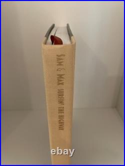 SIGNED & RARE Sam & Max Surfin' The Highway Anniversary Hardcover, Steve Purcell