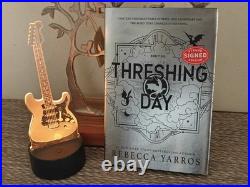 SIGNED Rebecca Yarros Threshing Day Hardcover Book First Edition