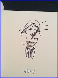 SIGNED SKETCHED Ashley Wood Fat Tarino Limited Slipcased Book SDCC 2017 + Pic