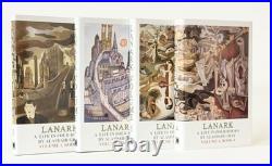 SIGNED X5 Lanark, Alasdair Gray. 2001 Limited Edition 1st Life in Four Books