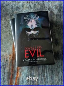STAR WARS MASTER OF EVIL Adam Christopher Goldsboro Books Signed Ltd Edition