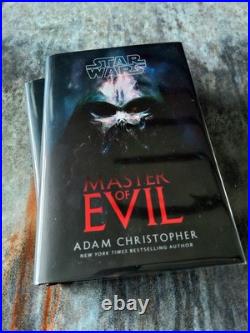 STAR WARS MASTER OF EVIL Adam Christopher Goldsboro Books Signed Ltd Edition