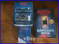 STRANGER THINGS RARE Signed Book, Ltd Edition Polariod Camera & Film Bundle
