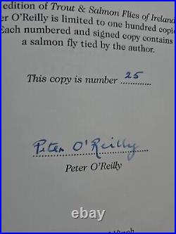 Salmon & Trout Flies of Ireland Peter O'Reilly Limited Edition/Rare Signed