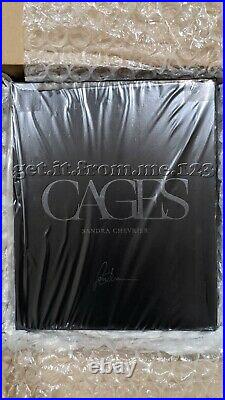 Sandra Chevrier Cages Monograph Deluxe Clamshell Book with Print! Sealed