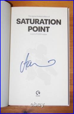Saturation Point by Adrian Tchaikovsky SIGNED & LIMITED UK (1/1) NEW & UNREAD