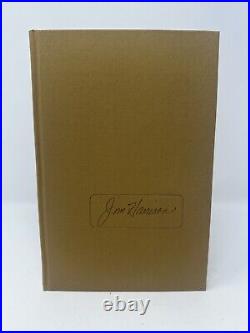 Selected and New Poems Jim Harrison Limited Edition Slipcase Signed 83/250