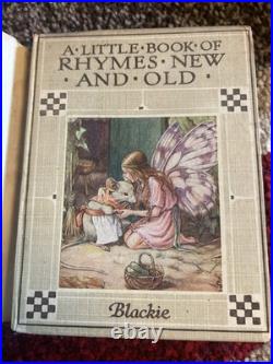 Set If 5 Little Books Published By Blackie & Sons Limited Early Editions