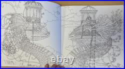 Set of 2 x Tomislav Tomic Adult Colouring books Zemlja Snova and Vilin San