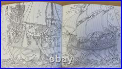 Set of 2 x Tomislav Tomic Adult Colouring books Zemlja Snova and Vilin San