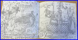Set of 2 x Tomislav Tomic Adult Colouring books Zemlja Snova and Vilin San