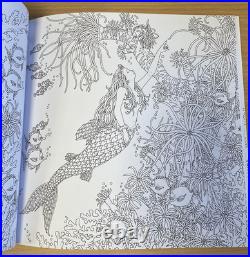 Set of 2 x Tomislav Tomic Adult Colouring books Zemlja Snova and Vilin San