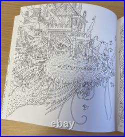 Set of 2 x Tomislav Tomic Adult Colouring books Zemlja Snova and Vilin San