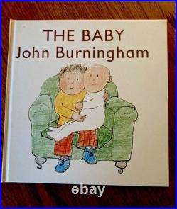 Set of 3 1st Edit'n John Burningham Little Books The Rabbit, The Dog, The Baby