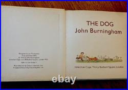 Set of 3 1st Edit'n John Burningham Little Books The Rabbit, The Dog, The Baby