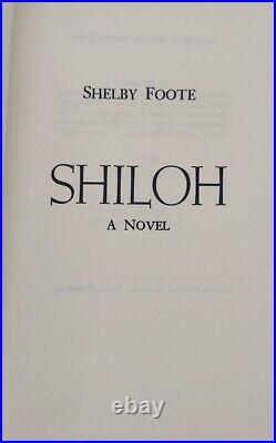 Shelby Foote Shiloh Signed Limited Edition Book