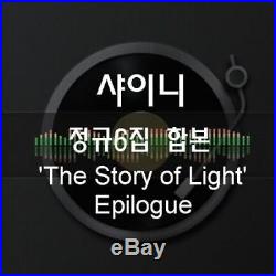 Shinee-'The Story Of Light'Epilogue 6th Full Album CD+Book+Card+Gift+Tracking