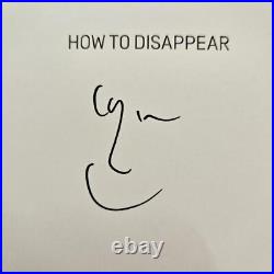 Signed Book How to Disappear by Colin Greenwood Slipcase Potrait of Radiohead