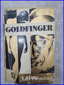 Signed James Bond Goldfinger, Ian Fleming (1959) First Book Club Edition