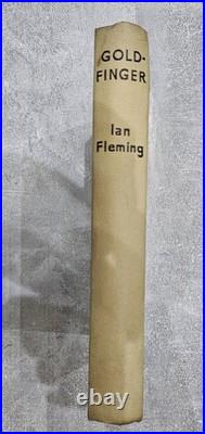 Signed James Bond Goldfinger, Ian Fleming (1959) First Book Club Edition