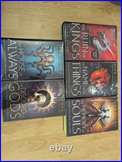 Signed Jenn Lyons A Chorus Of Dragons Books1-5 UK1/1 Limited Editions xx/500