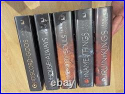 Signed Jenn Lyons A Chorus Of Dragons Books1-5 UK1/1 Limited Editions xx/500