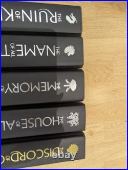 Signed Jenn Lyons A Chorus Of Dragons Books1-5 UK1/1 Limited Editions xx/500