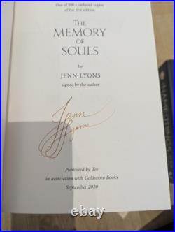 Signed Jenn Lyons A Chorus Of Dragons Books1-5 UK1/1 Limited Editions xx/500