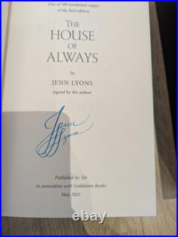 Signed Jenn Lyons A Chorus Of Dragons Books1-5 UK1/1 Limited Editions xx/500