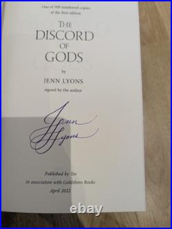 Signed Jenn Lyons A Chorus Of Dragons Books1-5 UK1/1 Limited Editions xx/500