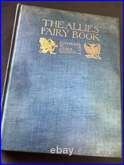 Signed Limited 1st Edition 1916 Arthur Rackham The Allies Fairy Book