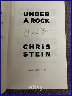 Signed Under A Rock Chris Stein (Blondie) 1st/1st numbered edition