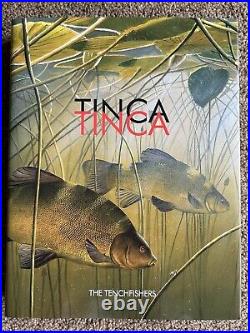Signed x 40 TINCA TINCA Tench Fishing Book Tenchfishers no carp perch pike roach