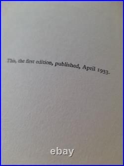 Sir J M Barrie His First Editions Points and Values (Limited Edition) Signed