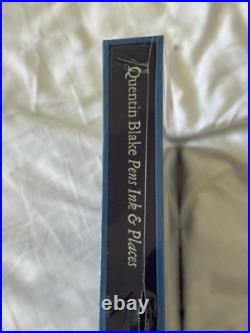 Sir Quentin Blake Pens Ink & Places Signed Slipcase Limited Edtn Book Sealed